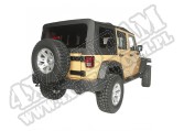 Plandeka winylowa, Black Diamond, 10-15 Jeep Wrangler 4-Drzwiowy