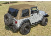 Miękki dach XHD typu Bowless 97-06 Jeep Wrangler TJ