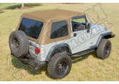 Miękki dach XHD, spice, 97-06 Jeep Wrangler (TJ)