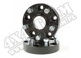 Dystanse, 1.25", czarne, 5 x 5", 99-04 Jeep Grand Cherokee