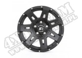 Felga XHD czarna satyna, 17x8.5; 07-16 Jeep Wrangler JK/JKU