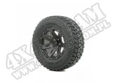 Zestaw felga z oponą 17" black satin 305/65R17 ATZ 