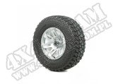 Zestaw felga z oponą 17" srebrne 305/65R17 ATZ 