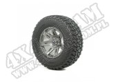 Zestaw felga z oponą 17" gun metal 315/70R17 ATZ 