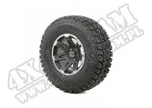 Zestaw felga z oponą 17" black satin 35X12.50X17