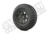 Zestaw felga z oponą 17" black satin 37X12.50X17 ATZ 