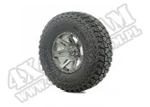 Zestaw felga z oponą 17" gun metal 37X12.50X17 ATZ 