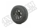 Koło, 17 XHD, Czarna satyna, 305/65R17 ATZ P3, 07-12 JK