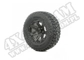 Koło, 17 XHD, Czarna satyna, 315/70R17 ATZ P3, 07-12 JK