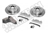 Zestaw przednich tarcz hamulcowych 00-06 Jeep Wrangler TJ