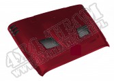 Performance Vented Hood, painted PRP code. (Deep Cherry Red)07-14 JK