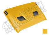 Performance Vented Hood, painted PYB code. (Detonator Yellow) 07-14 JK