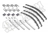 Suspension Leaf Spring Kit; 59-75 Jeep CJ