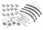 Suspension Leaf Spring Kit; 76-81 Jeep CJ