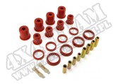 Suspension Control Arm Bushing Kit, Rear, Red; 93-98 Grand Cherokee ZJ