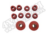 Suspension Leaf Spring Bushing Kit, Front; 76-86 Jeep CJ5/CJ7/CJ8