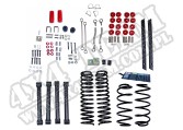 Suspension Lift Kit, 4 Inch, No Shocks; 03-06 Jeep Wrangler TJ