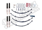 Suspension Lift Kit, 4 Inch, Shocks; 87-95 Jeep Wrangler YJ