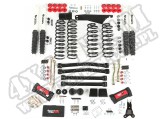 4 Inch Lift Kit with Shocks; 07-16 Jeep Wrangler JK