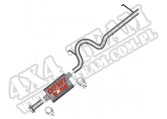 Vortex Exhaust Kit; 00-06 Jeep Wrangler TJ