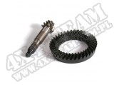 Ring and Pinion, 4.56 Ratio, Short, Front; 97-06 TJ/ZJ, for Dana 30