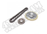 Engine Timing Chain Kit; 68-90 Jeep CJ/SJ 199/232/258 CID