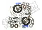 Ring and Pinion Kit, 4.56 Ratio; 07-18 Jeep Wrangler, for Dana 30/44