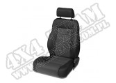 Front Seat Trailmax Ii Pro Black Denim 76-06 Jeep CJ And Wrangler