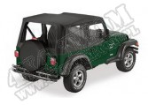 Replay plandeka z poszyciem drzwi Czarny Denim 88-95 Jeep YJ Wrangler