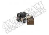Replay plandeka przyciemniane okna ciemny Beż 97-02 Jeep TJ Wrangler