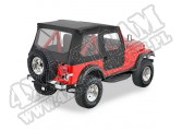 Plandeka ze stelażem Tigertop Szary 1976-1986 Jeep CJ