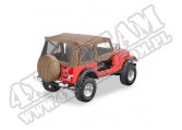 Plandeka ze stelażem Supertop z poszyciem drzwi Spice 88-95 Jeep YJ Wrangler