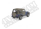Plandeka ze stelażem Supertop z drzwiami Khaki Diamond 97-06 Jeep Wrangler