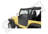 Element Nadstawki kowbojek Czarny Denim 80-86 Jeep CJ7/87-95 YJ Wrangler