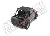 Daszek Bikini Top Czarny 76-91 Jeep CJ7 CJ8 i YJ Wrangler