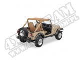 Daszek Bikini mocowany bez pasków Spice 92-95 Jeep YJ Wrangler