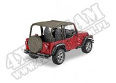 Daszek Safari Header Bikini Khaki Diamond 03-06 Jeep TJ Wrangler