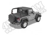 Daszek Header Bikini Czarny Diamond 07-09 Jeep 2 drzwiowy JK Wrangler