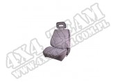 Seat, High-Back, Front, Left, Reclinable, Gray; 86-95 Suzuki Samurai