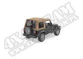 Plandeka ze stelażem Supertop przyciemniane okna Spice 97-02 Jeep TJ Wrangler