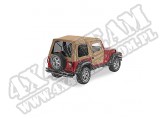 Plandeka ze stelażem Supertop przyciemniane okna/Doors Spice 97-06 Jeep TJ Wrangler