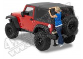 Plandeka ze stelażem Supertop NX Czarny Diamond 07-11 Jeep 2 drzwiowy JK Wrangler