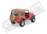 Plandeka ze stelażem Supertop Replacement Skin Spice 76-86 Jeep CJ/87-95 YJ Wrangler