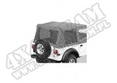 Zestaw siatkowych okien do plandeki Replace-A-Top Charcoal 87-95 Jeep YJ Wrangler