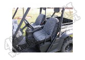 Seat Cover Kit, Fabric, Gray; Yamaha UTV