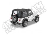 Plandeka PREMIUM z płótna Sailcloth Replace-A-Top Czarny 97-02 Jeep TJ Wrangler