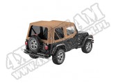Plandeka PREMIUM z płótna Sailcloth Replace-A-Top Spice 97-02 Jeep TJ Wrangler
