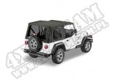 Plandeka PREMIUM z płótna Sailcloth Replace-A-Top Czarny Denim 97-02 Jeep TJ Wrangler