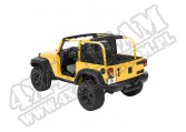 Tylna osłona kabiny przed wiatrem Windjammer Czarny Diamond 07-12 Jeep JK Wrangler