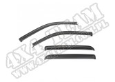Zestaw owiewek, czarny mat, 09-14 Ford F150 Crew Cab Pickup